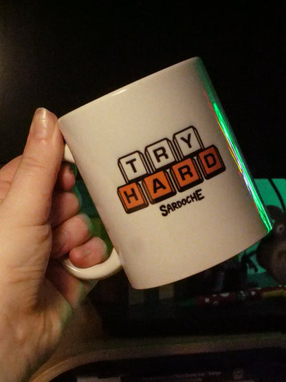 Try Hard mug